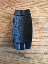 Vintage Coco Joe's Lava Petroglyph Tiki God Hawaiian Ashtray Hawaii w/ Label