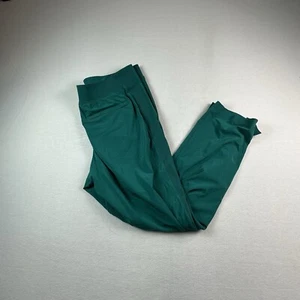 Athleta Pants Womens Size 12 Green Brooklyn Ankle Pant Elastic Waist Stretch - Picture 1 of 13