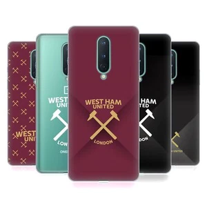 OFFICIAL WEST HAM UNITED FC HAMMER MARQUE KIT GEL CASE FOR AMAZON ASUS ONEPLUS - Picture 1 of 13