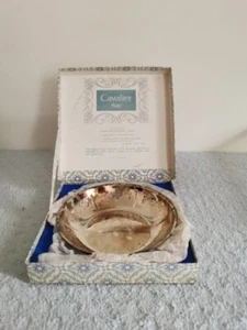 Silver Plated Bowl, Cavalier Boxed, Vintage, Happy Anniversary Bowl - Picture 1 of 10