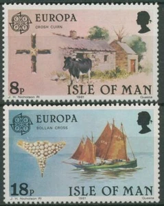 Isla de Man 1981 Europa CEPT Folklore 187/88 sin usar - Imagen 1 de 1