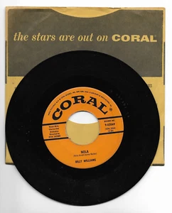 BILLY WILLIAMS-CORAL 62089B DOO WOP 45RPM NOLA VG++ CLEAN LABELS - Picture 1 of 1