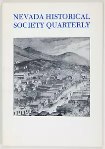 SPRING 1988 XXXI #1 NEVADA HISTORICAL SOCIETY QUARTERLY - LIFE CULTURE POLITICS - Foto 1 di 5