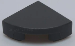 Lego 50x Dark Bluish Gray 1 x 1 Quarter Round Tile - Picture 1 of 1