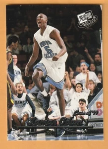 Pass stampa Lamar Odom Rhode Island Rams 2000 #36 Troy New York 10P - Foto 1 di 2