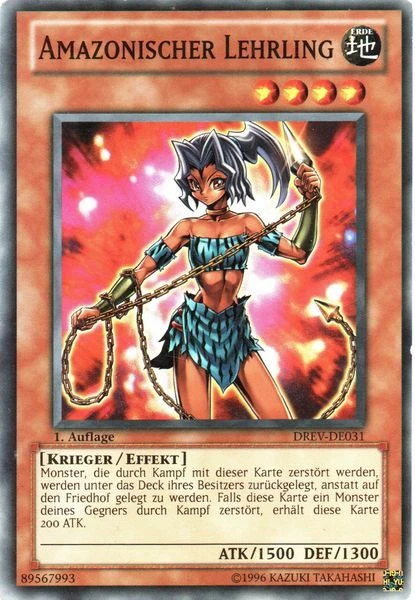 DREV-DE031 Amazonischer Lehrling 1 Aufl. aus Duelist Revolution  - Bild 1 von 1