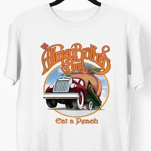 The Allman Brothers Band Eat a Peach T-shirt , vintage t-shirt TE549 - Picture 1 of 3