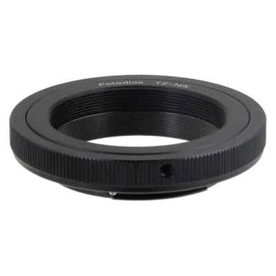 Fotodiox Objective Adapter T-Mount (T / T-2) Lens To Nikon F Camera - Image 1 of 4