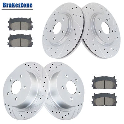 Pastillas de rotores de freno delanteros traseros aptas para frenos Chevrolet Cobalt 2008 Malibu 2004-12 Foto 1 de 4