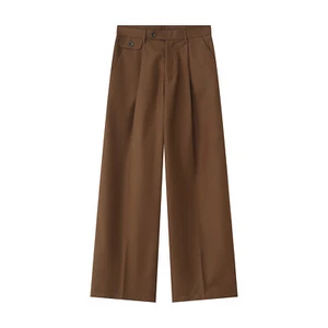 Herren Freizeithose locker gerades Bein Retro schlicht Anzughose Straßenfest - Bild 1 von 15