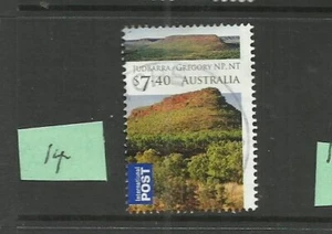 2014 INTERNATIONAL POST JUDBARRA GREGORY SHEET STAMP USED - Picture 1 of 1