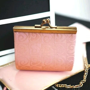 Mini monedero rosa - para lápiz labial, dinero y pequeños elementos esenciales - compacto y elegante - Imagen 1 de 4
