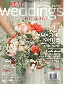 MARTHA STEWART, REAL WEDDINGS SPECIAL ISSUE, FALL, 2013 ( 45 PAGES OF AMAZING - Picture 1 of 1