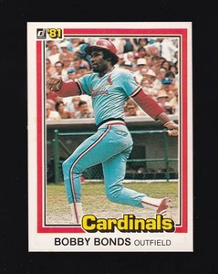 1981 Donruss Bobby Bonds #71 St Louis Cardinals - Bild 1 von 2