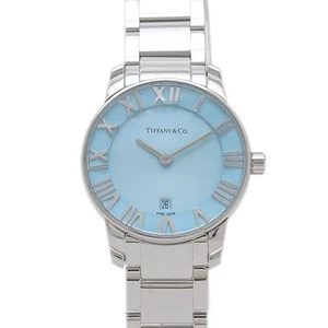 Wristwatch TIFFANY.CO 37447188 Atlas Silver 29mm Stainless steel Quartz USED - Picture 1 of 8