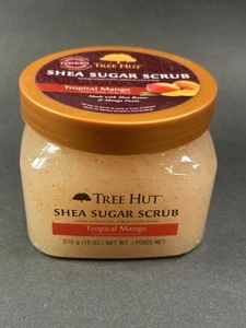 Tree Hut Shea Sugar Scrub Tropical Mango 18oz Exfoliating Body Care - Picture 1 of 6