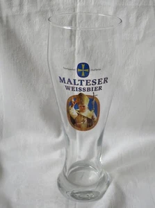 Weizenbierglas Malteser Weissbier Papst Benedikt XVI. - Bild 1 von 5