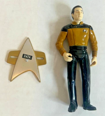 Figura de acción Playmates Star Trek Lt Commander 1994 datos TNG ciencia ficción Foto 1 de 2