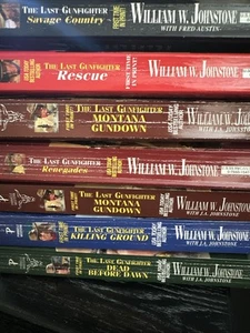 Lot Of 7 William W Johnstone The Last Gunfighter Paperbacks - Bild 1 von 10