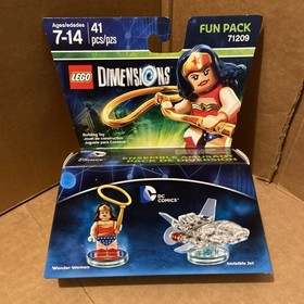 LEGO DIMENSIONS: DC COMICS WONDER WOMAN AND INVISIBLE JET FUN PACK 71209  SEALED