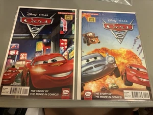 "Cars 2", Comic Set; #1 & #2; 2010; 8,0 Sehr guter Zustand; Versand kostenlos! - Bild 1 von 3