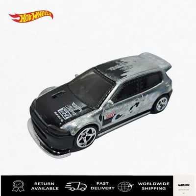 HOTWHEELS FC PERSONALIZADO DE FÁBRICA ZAMAC SUPER CAÇA AO TESOURO STH HONDA CIVIC SOLTO - Imagem 1 de 3