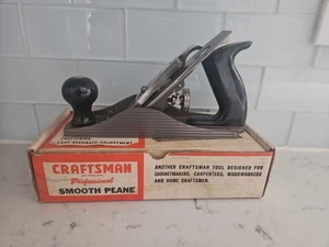 CRAFTSMAN Vtg. No. 3742 Woodworkers Smooth Plane Original Box.  - Picture 1 of 9