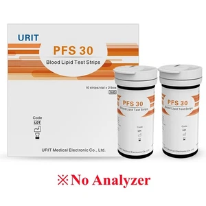 URIT Blood Lipid Test Strips 20pk-For Cholesterol & Triglycerides Monitoring gke - Picture 1 of 9