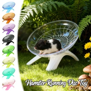 Disco para correr hámster juguete deporte correr ejercicio rueda mascota hámster jaula suministros. - Imagen 1 de 20