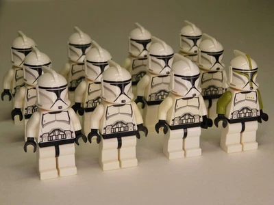 LEGO Star Wars Fase 1 Clone Trooper 2013 ¡Estilo! Lote de 12 con sargento + blasters Foto 1 de 4