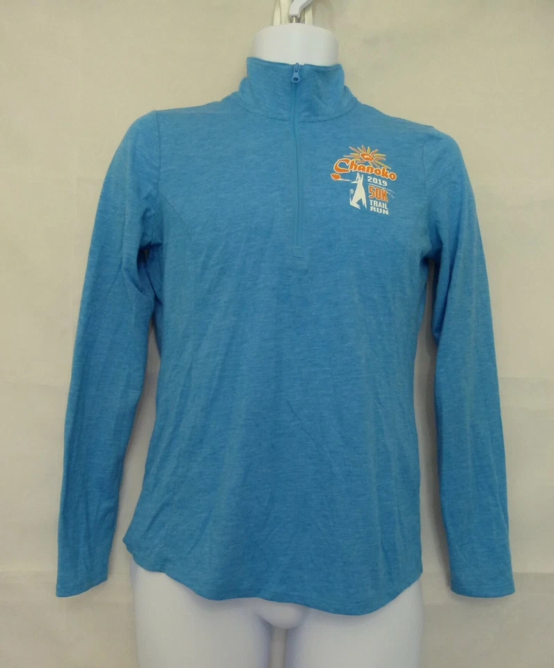 Pullover Sport-Tek "Chanoko 50K Finisher Trail Run" para mujer 1/4 cremallera talla S Foto 1 de 4