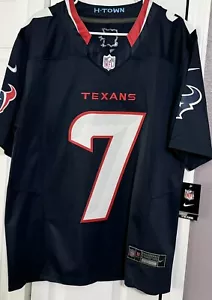 Camiseta XL CJ Stroud #7 Vapor FUSE Azul Marino H-Town Elite Calidad Houston Texans - Imagen 1 de 11