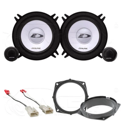 ALPINE LAUTSPRECHER für MITSUBISHI COLT VI Z30 2004-2012 Front Tür 250W #BF9O - Bild 1 von 3