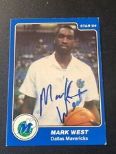 1983-84 Star Mark West Rookie SP AUTO #60