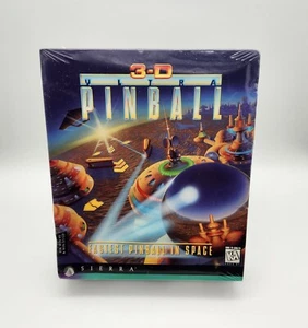 3-D 3D Pinball Windows 95 Sierra 1995 CD-ROM PC Spiel Big Box NEU VERSIEGELT - Bild 1 von 10