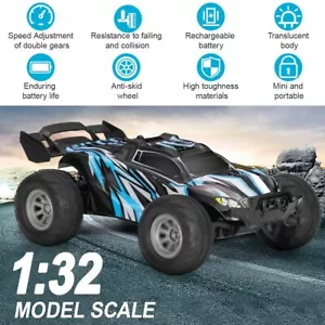 1:32 High Speed 20KM/h Mini RC Car Remote Control Off-road Truck Buggy Toy Gifts - Picture 1 of 8