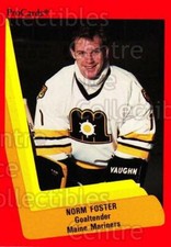 1990-91 ProCards AHL IHL #135 Norm Foster