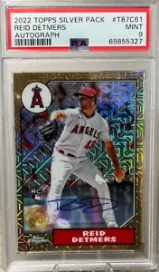 Reid Detmers 2022 Topps Serie 1 - 1987 Topps Chrome Silver Pack Mojo Auto /199 - Foto 1 di 1