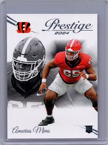 2024 Panini Prestige - Rookies Amarius Mims #318 (RC) - Picture 1 of 2
