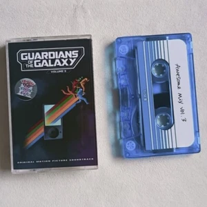 Guardians of the Galaxy 3 tape GuardiansoftheGalaxy3 soundtrack Deep Space Blue - Imagen 1 de 3