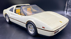 Vintage 1986 Mattel Barbie Blanc Ferrari 328 GTS 21" - Roues Chrome, Pare-brise