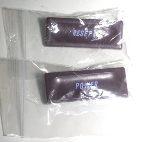 Authentic SNES Super Nintendo Replacement Purple Power & Reset Slider Buttons!!! - Picture 1 of 3