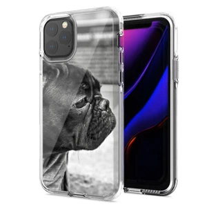 Für Apple iPhone 13 6,1 Zoll Französische Bulldogge Design Doppelschichtige Handyhülle - Bild 1 von 5