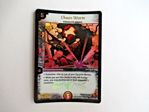 Duel Masters Chaos Worm L10/12 Y1 League JDC Foil Promo WOTC 2004 - Picture 1 of 2