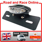 Black LED Rear Stop &amp; Tail Light Suit Cafe Racer Special Classic Retro Project