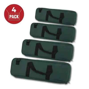 US Chess Federation's Deluxe Chess Bag - Forest Green (4 Pack) - Picture 1 of 4