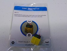 HEROCLIX SONIC TRANSMITTER BATMAN DC COMICS PROMO L.E.  NEW!!! HC63