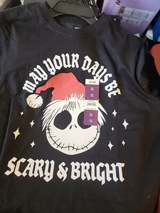 Childrens Nightmare Before Christmas Holiday T-Shirt Size XXL 18 NEW WITH TAGS - Picture 1 of 2