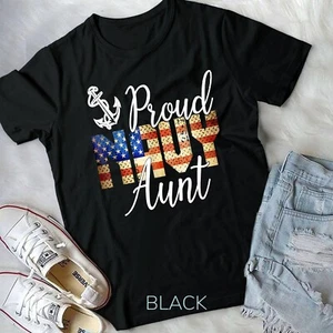 Proud Aunt Shirts Army Veterans Day Unisex T-shirt - Picture 1 of 11