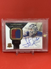 2010-11 Upper Deck The Cup Signature Patches  Henrik Lundqvist Auto Patch /75